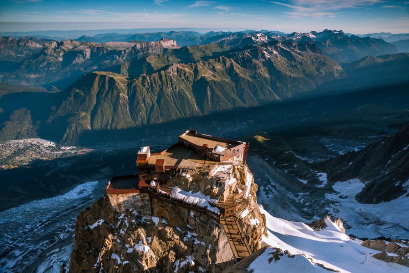 Aiguille du Midi – poludňajší kopec nad Chamonix
