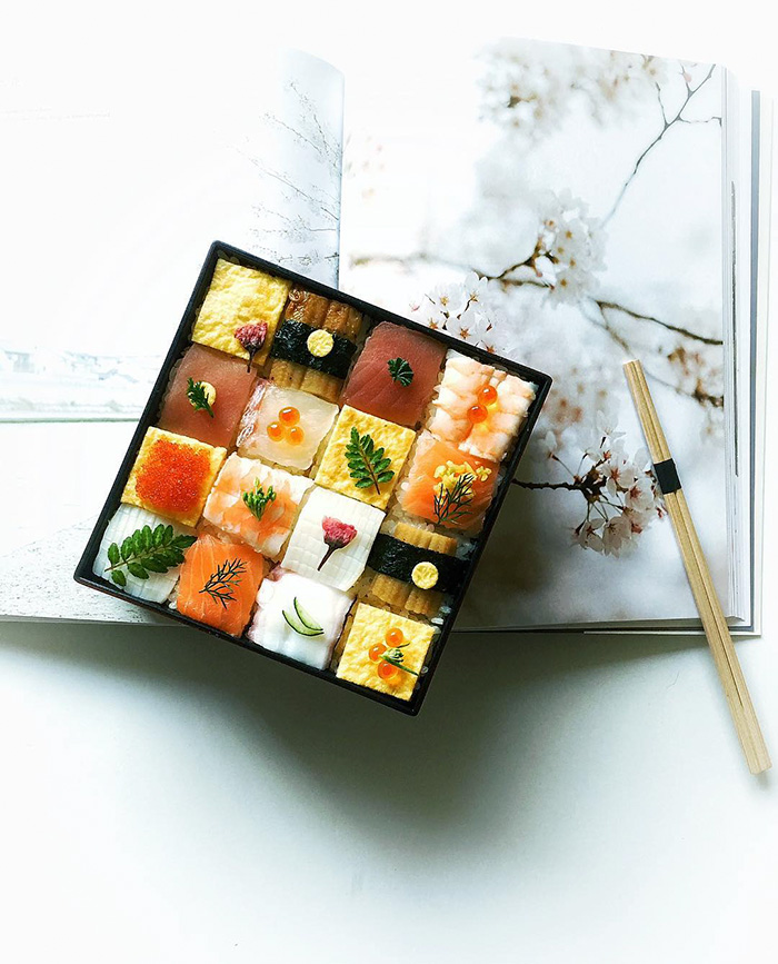 Mozaikové sushi