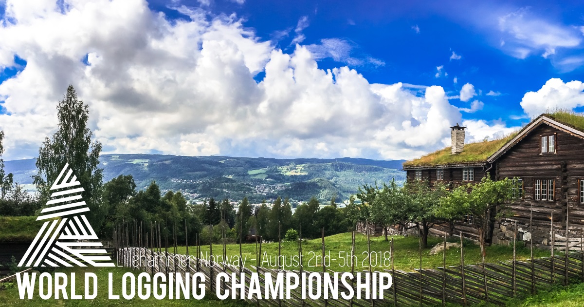 World Logging Championships in Lillehammer (NOR) 03.08. – 05.08.2018