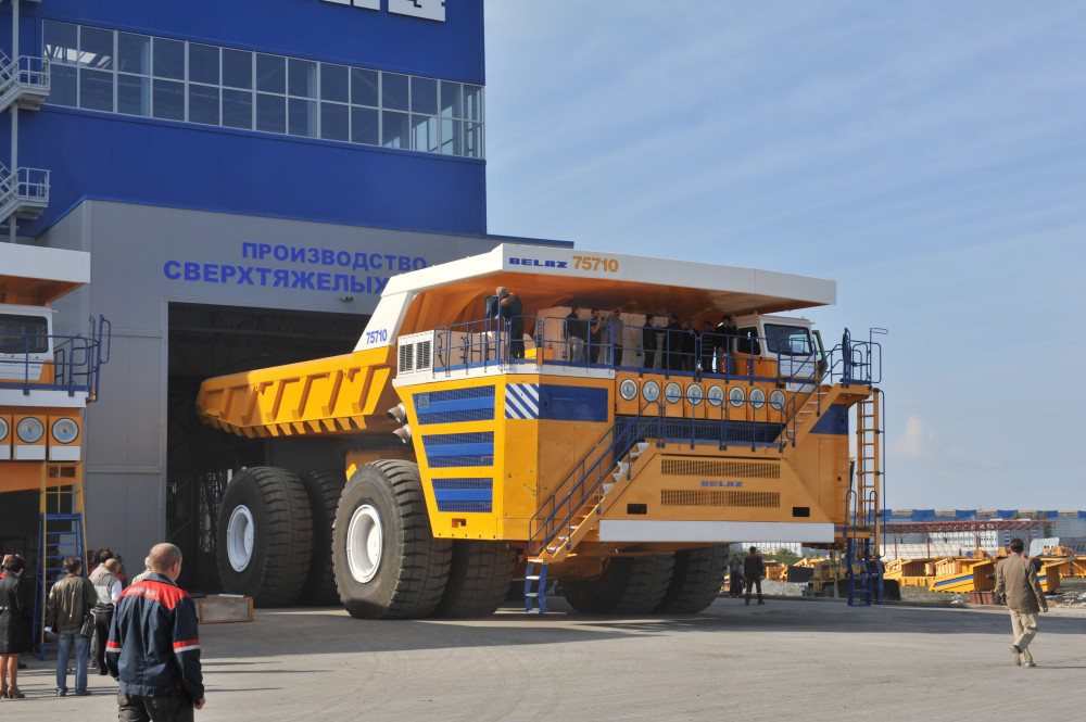 Bieloruský gigant BELAZ.
