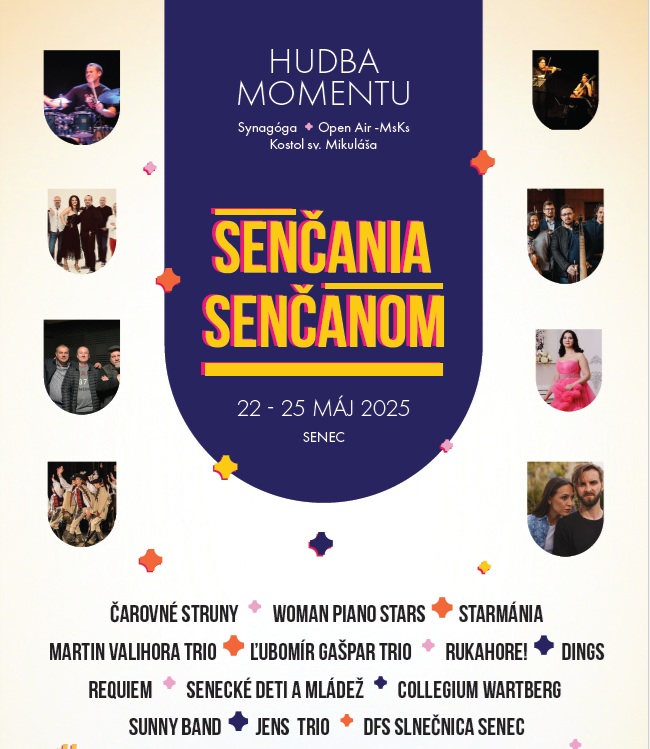 Hudba, ktorá spája a pomáha: Festival Senčania Senčanom opäť rozžiari Senec